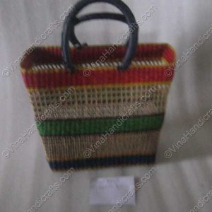 Làn cói đan mắt cáo màu VNH0026