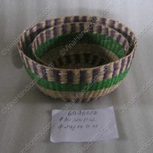 Bát cói họa tiết màu VNH0061