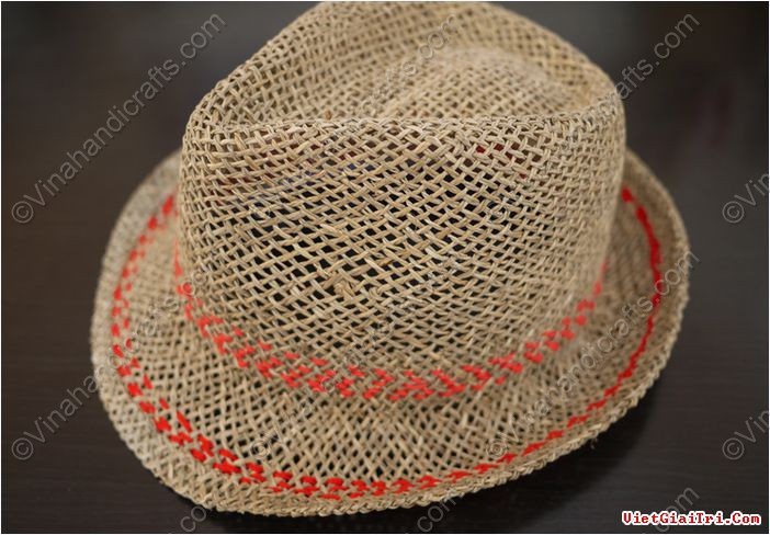 Mũ cỏ biển (cói) đan thưa VNH0347