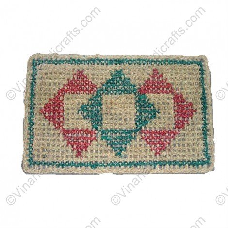 Seagrass door mats rectangular motifs 3 fillings vnh0373