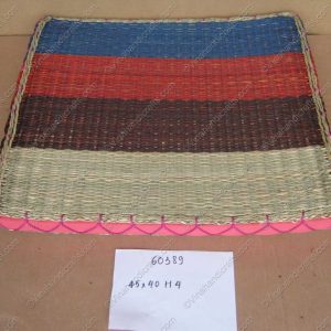 đệm cói vuông nhồi mút màu VNH0311