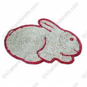Seagrass door mats bunny vnh0371