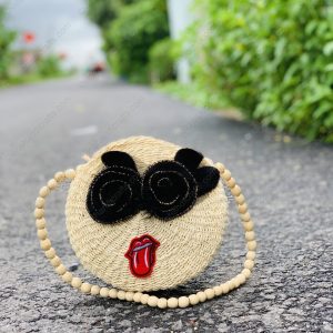 Túi lục bình tròn quai hạt VNH0432
